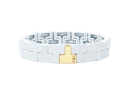 Nikki - White T Shape