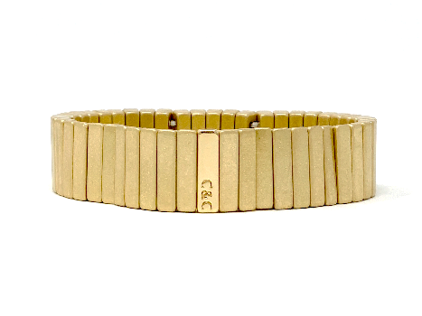 Nikki - Large Frosted Gold