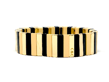 Nikki - Large Tan/Black