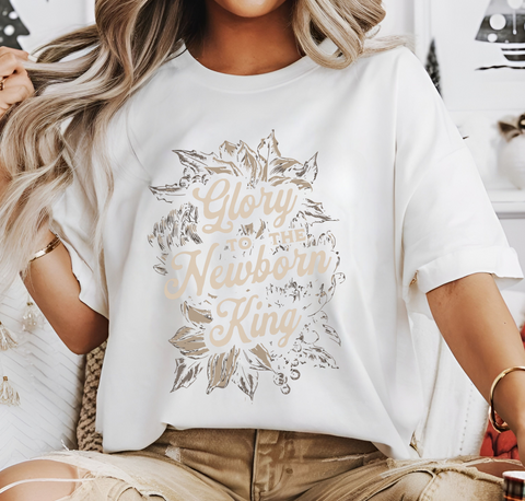 Glory to the Newborn King Tee