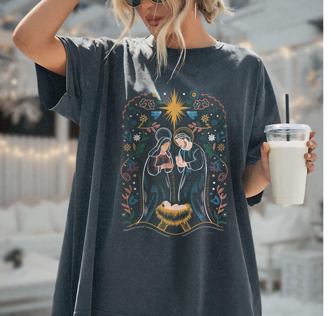 Vintage Nativity Tee