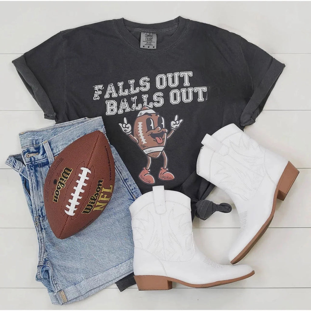 Falls out Balls out Tee