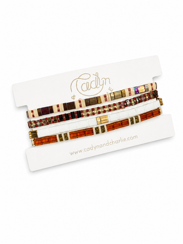 Tila - Maroon in love stack