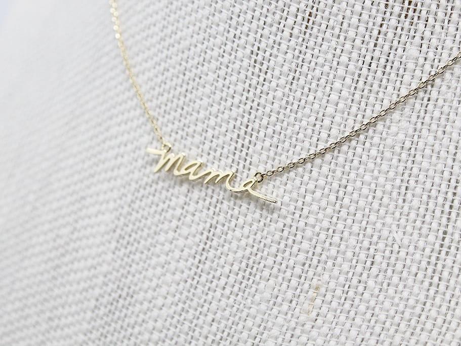 Gold Mama Necklace – STONE AND STRAND